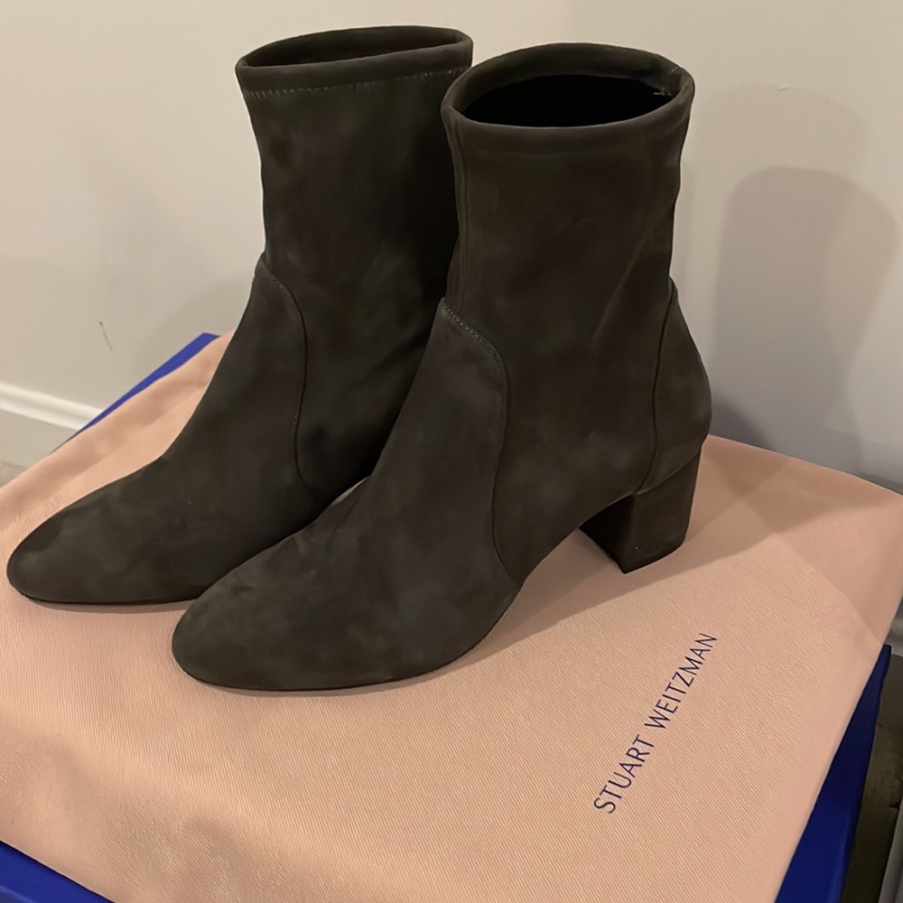 New Season Stuart Weitzman Sock Booties size 37